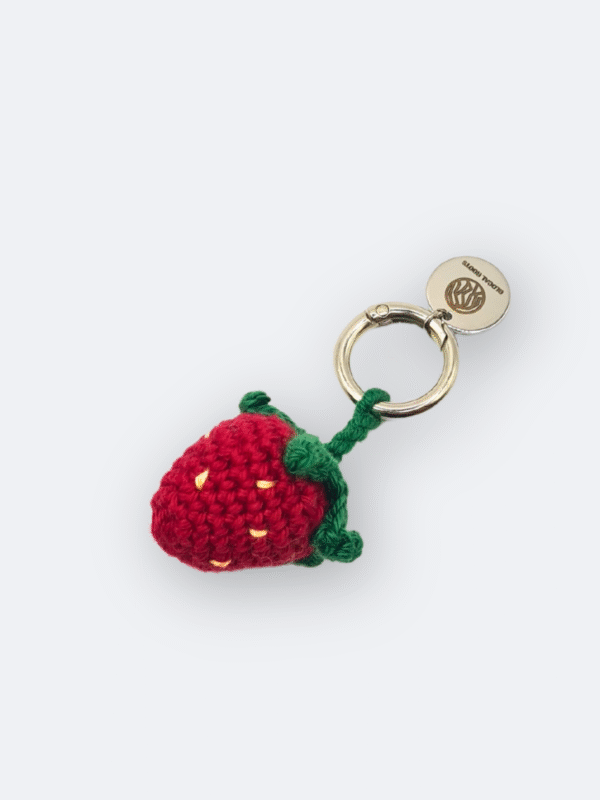 Crochet Key Chain Strawberry