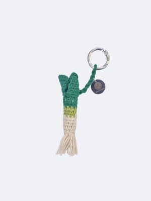 Crochet Key Chain Leek