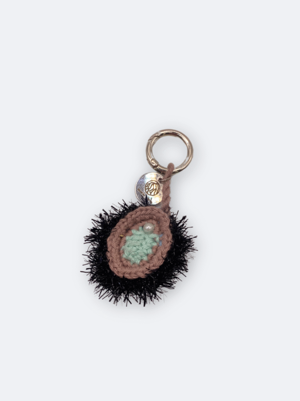 Vulva Crochet Key Chain